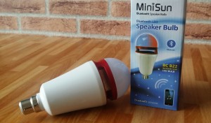 MiniSun Bluetooth LED Colour Changing Speaker Bulb