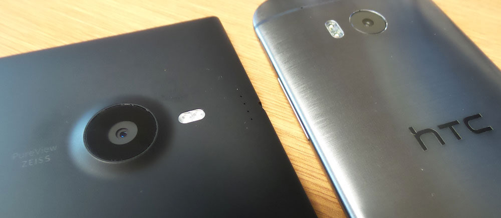Nokia Lumia 1520 and HTC One M8