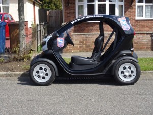 Renault Twizy from the side