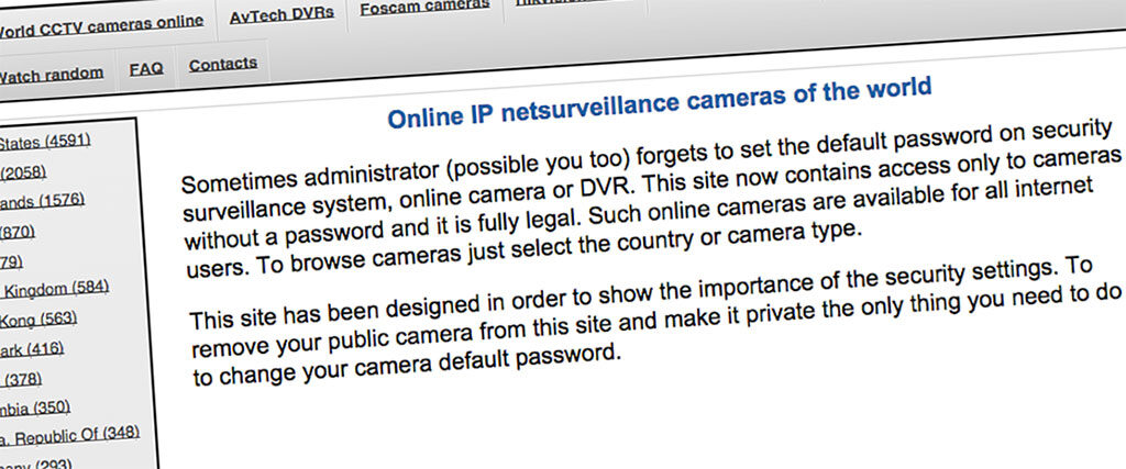 Breached webcam and baby monitor site flagged by watchdogs