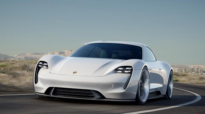 Porsche to enter the electric sports car market with the Mission E – 310 miles – 15 minute charge