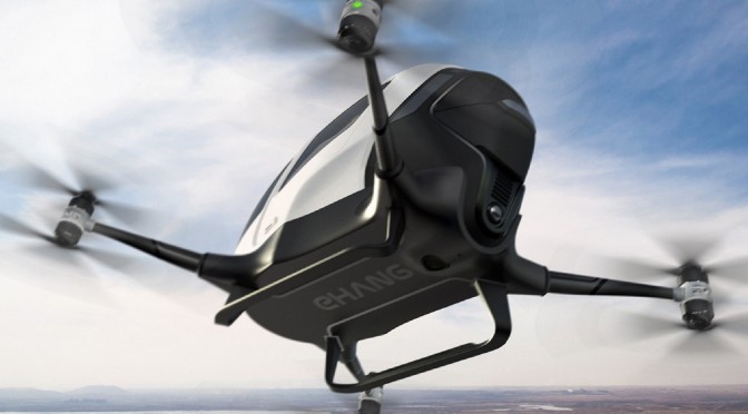 The Gadget Man – Episode 82.6 – Human Transportation via drone – EHANG 184