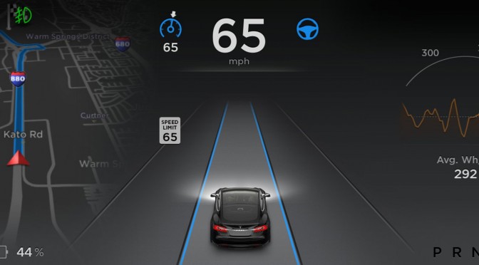 Tesla Model S Software Update 7.1 Summon Mode