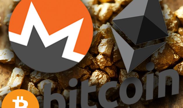 Bitcoin Ether Monero Mining