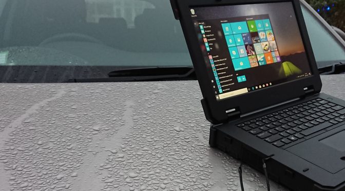 Latitude 14 Rugged Extreme – The perfect laptop for any road trip #gadgetroadtrip