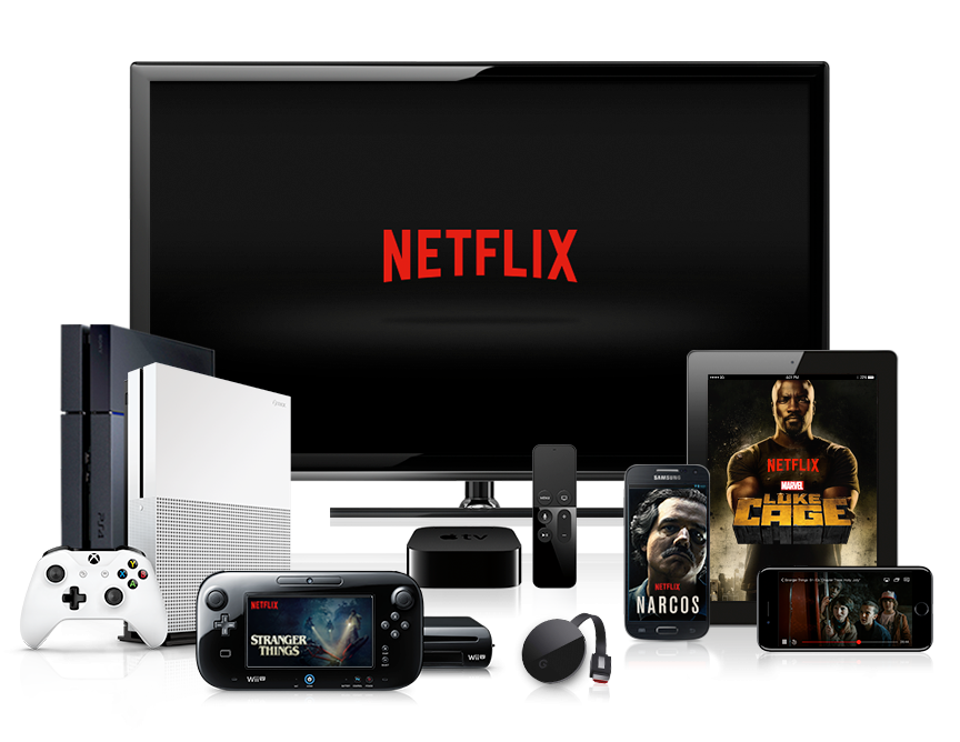We can now consume our TV using a variety of devices - Image Credit: Netflix