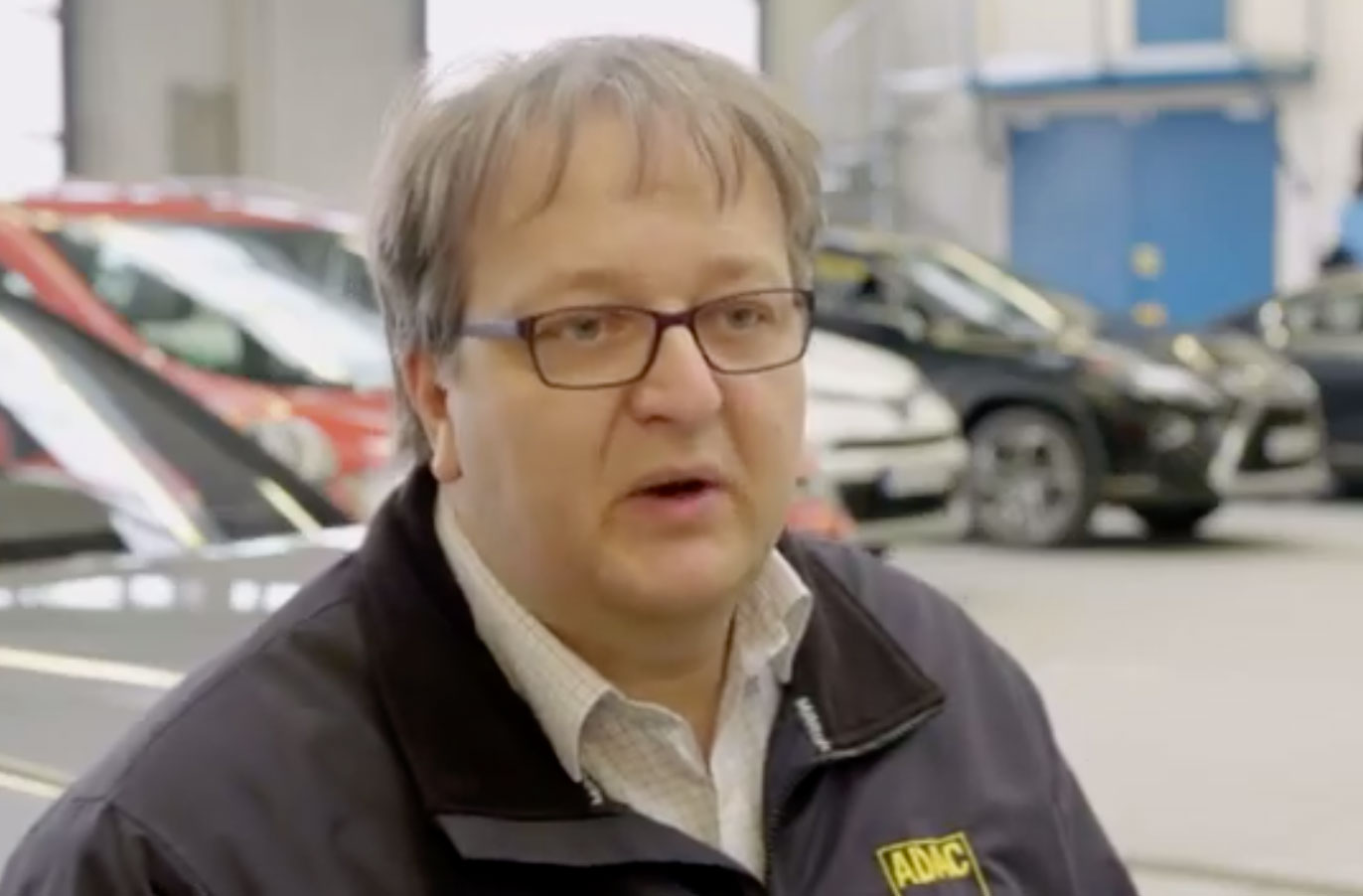 Arnulf Thiemel, car-technician at the ADAC.