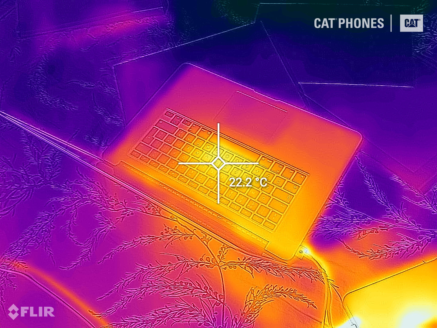 Laptop and Phone (Thermal)