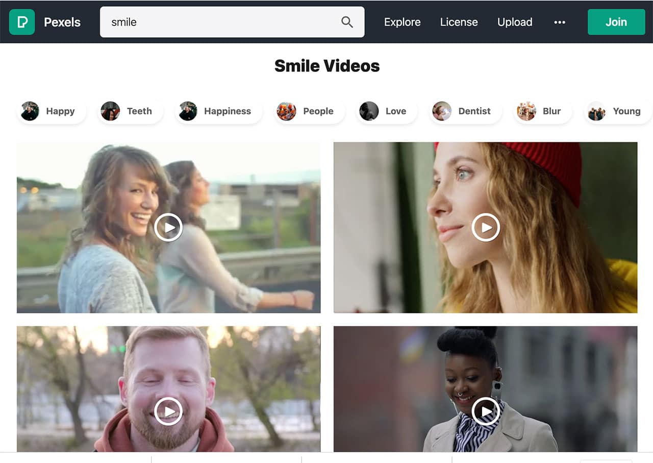 Searching for a smile on Pexels.com