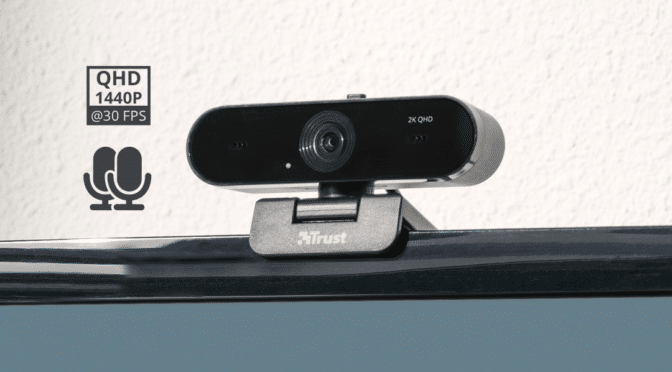 Trust launches the Taxon 2K QHD webcam with dual microphones, autofocus and an 80° wide angle lens