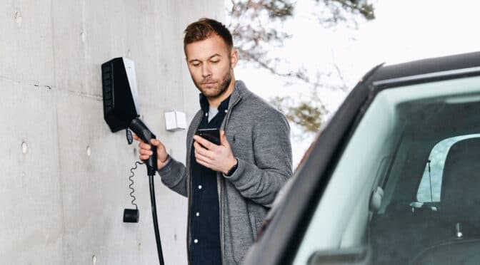 Meet Easee One – the small, smart, powerful home EV charger with an eye on the future