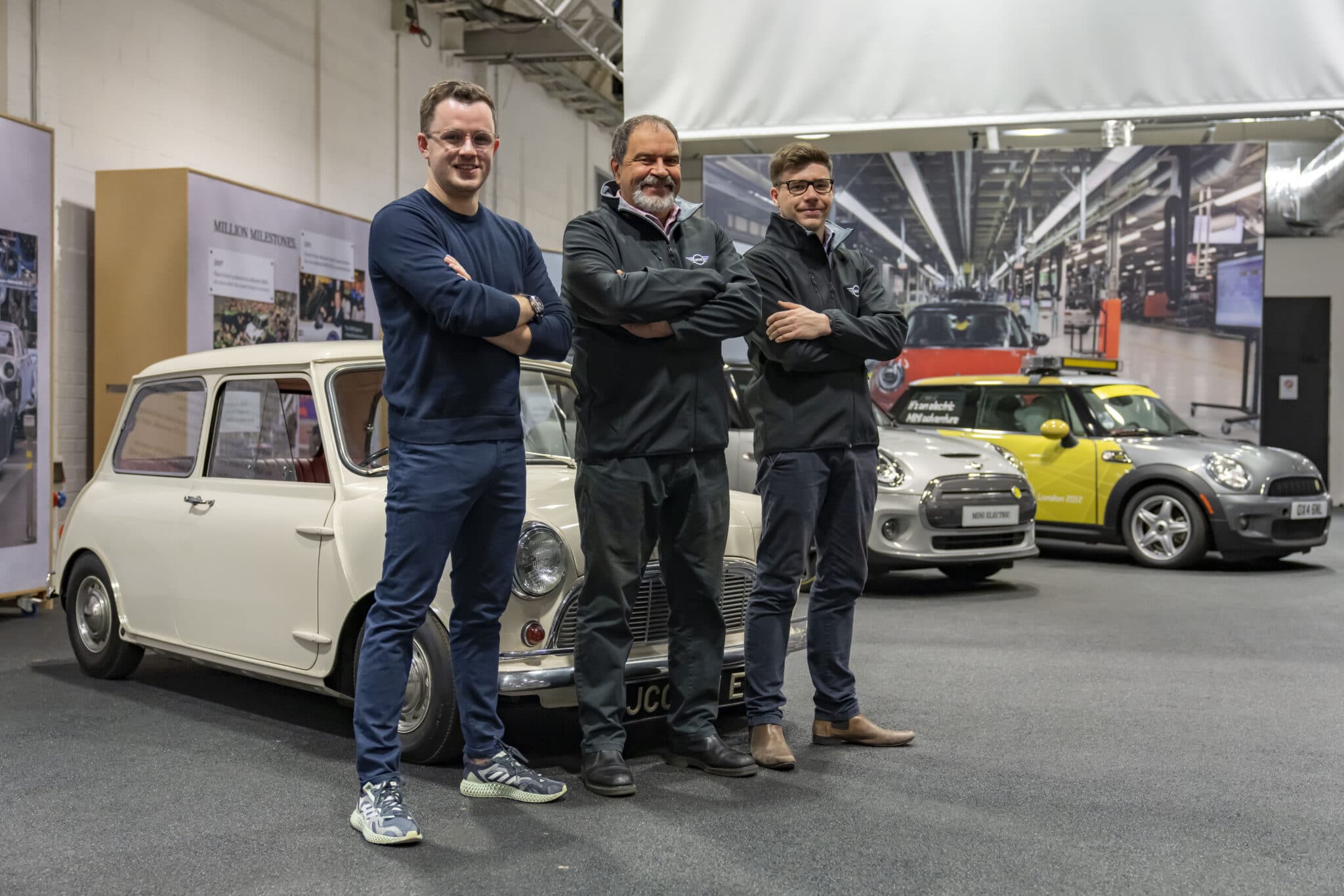 Recharged and electrifying: the classic Mini launches into the future
