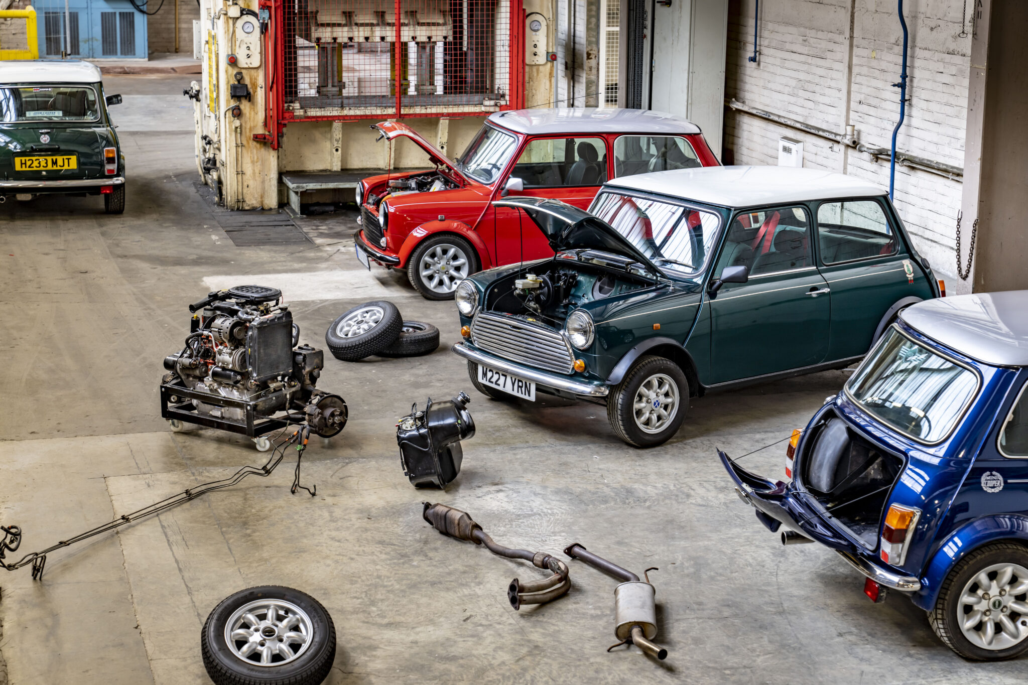 Recharged and electrifying: the classic Mini launches into the future
