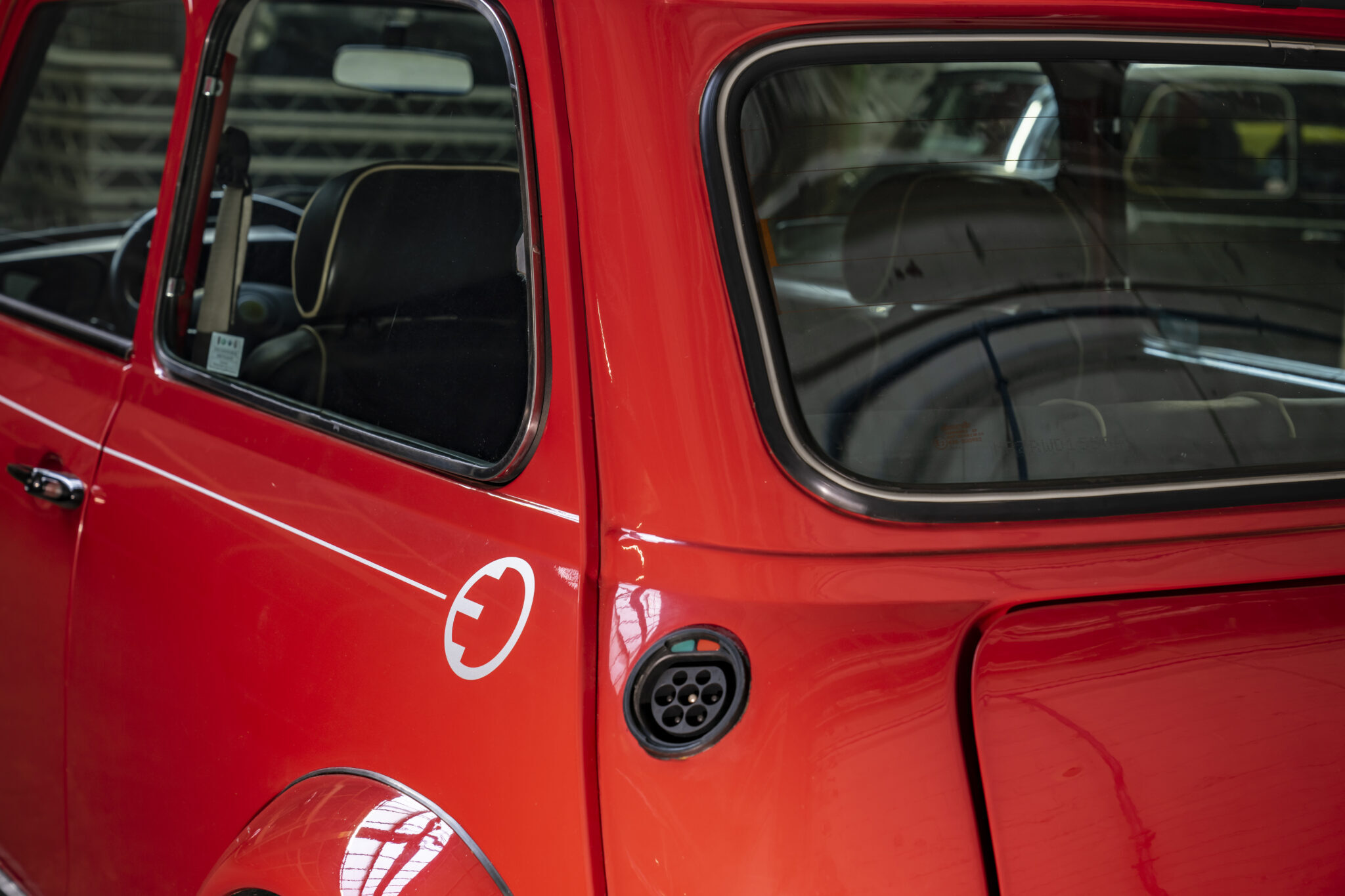 Recharged and electrifying: the classic Mini launches into the future