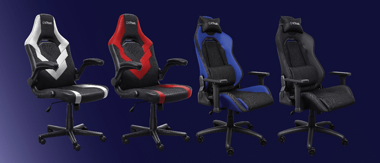 Slip into ultimate comfort and cool with Trust’s latest range of gaming chairs
