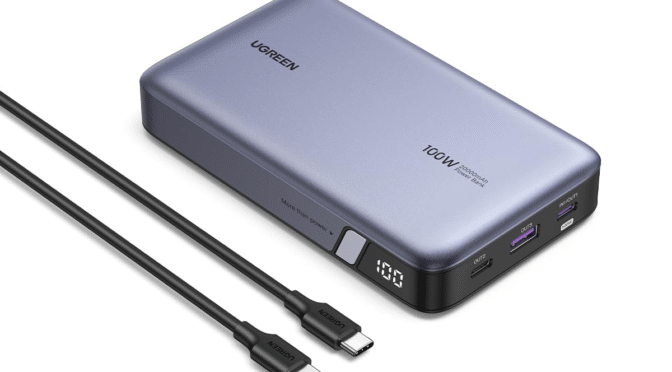 UGREEN launches the Nexode 100W 20000mAh, a 3-Port USB C, 65W Rapid Recharge Portable Charger