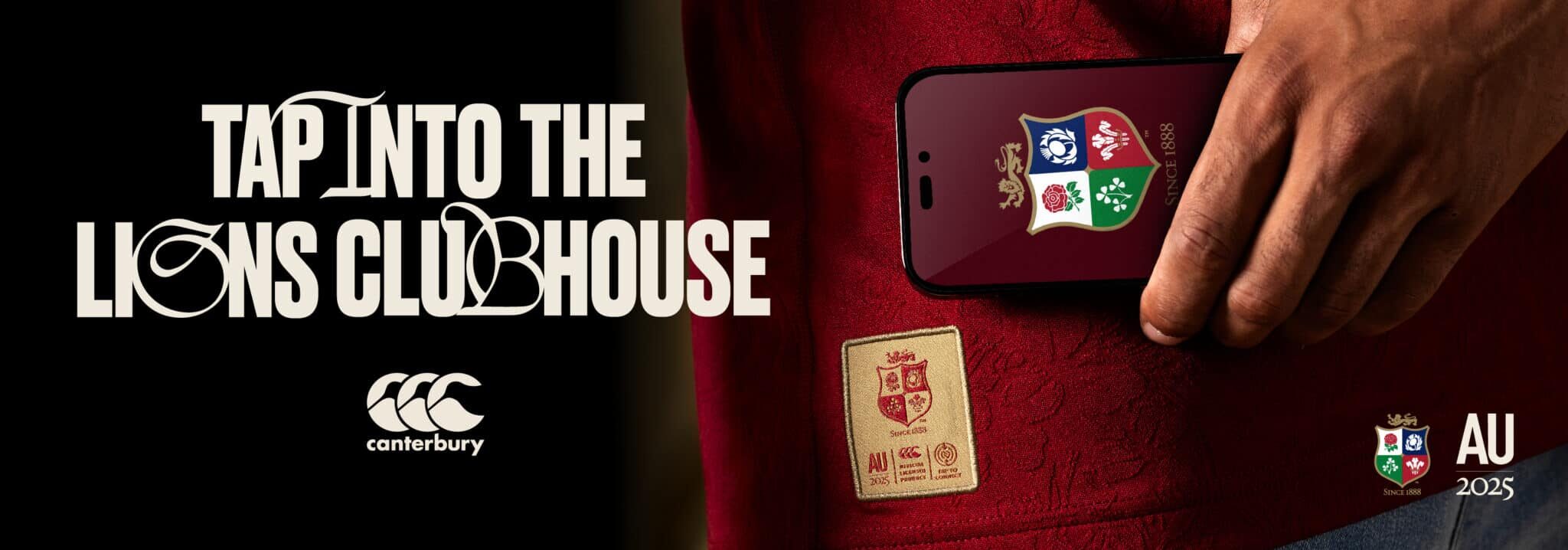 First Ever Connected Lions Jersey Unveiled by The British & Irish Lions and Connected Fanatics for 2025 Tour of Australia