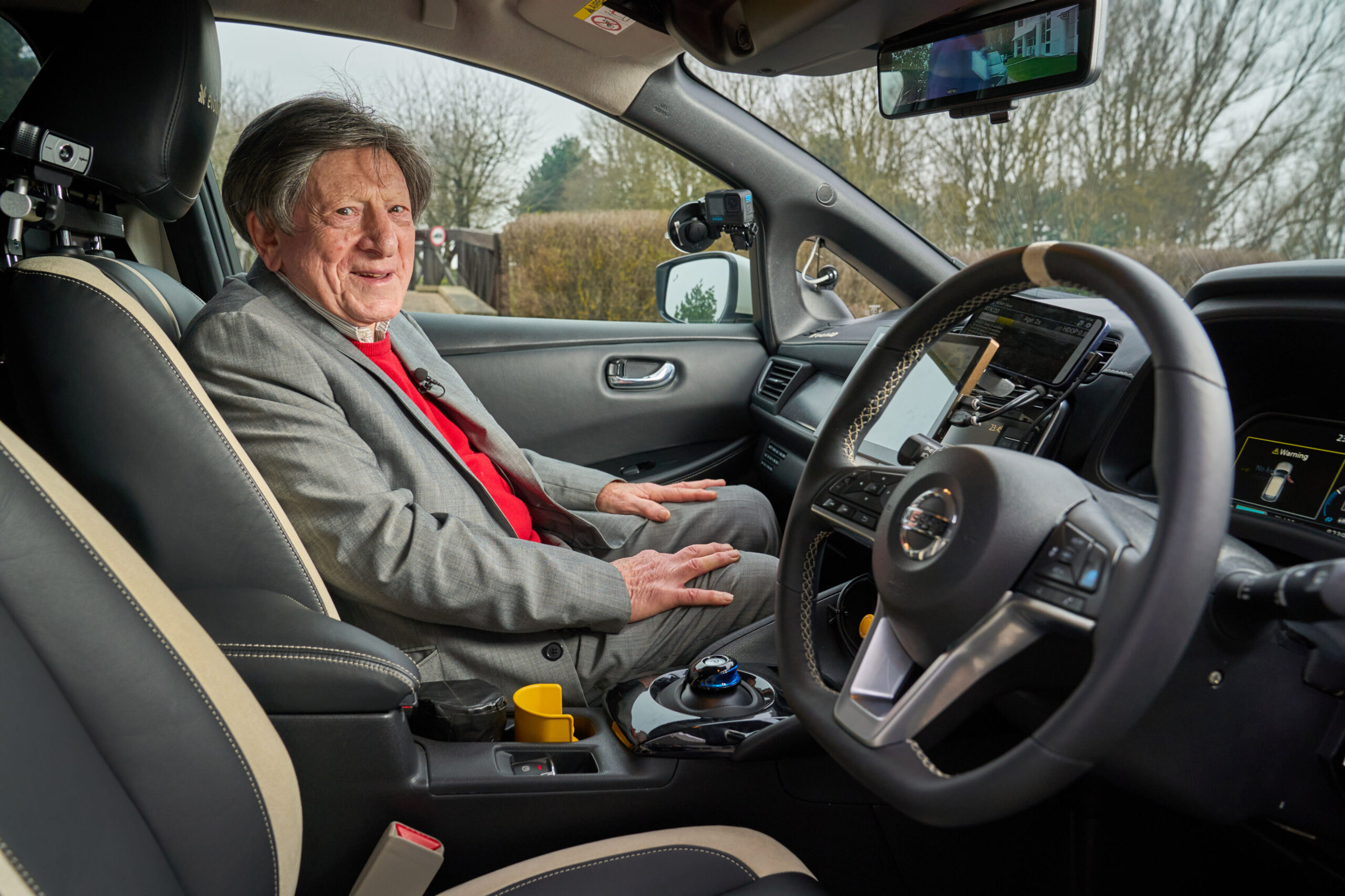 This is the future of motoring, says Brad, 93, after a trip in a self-driving Nissan