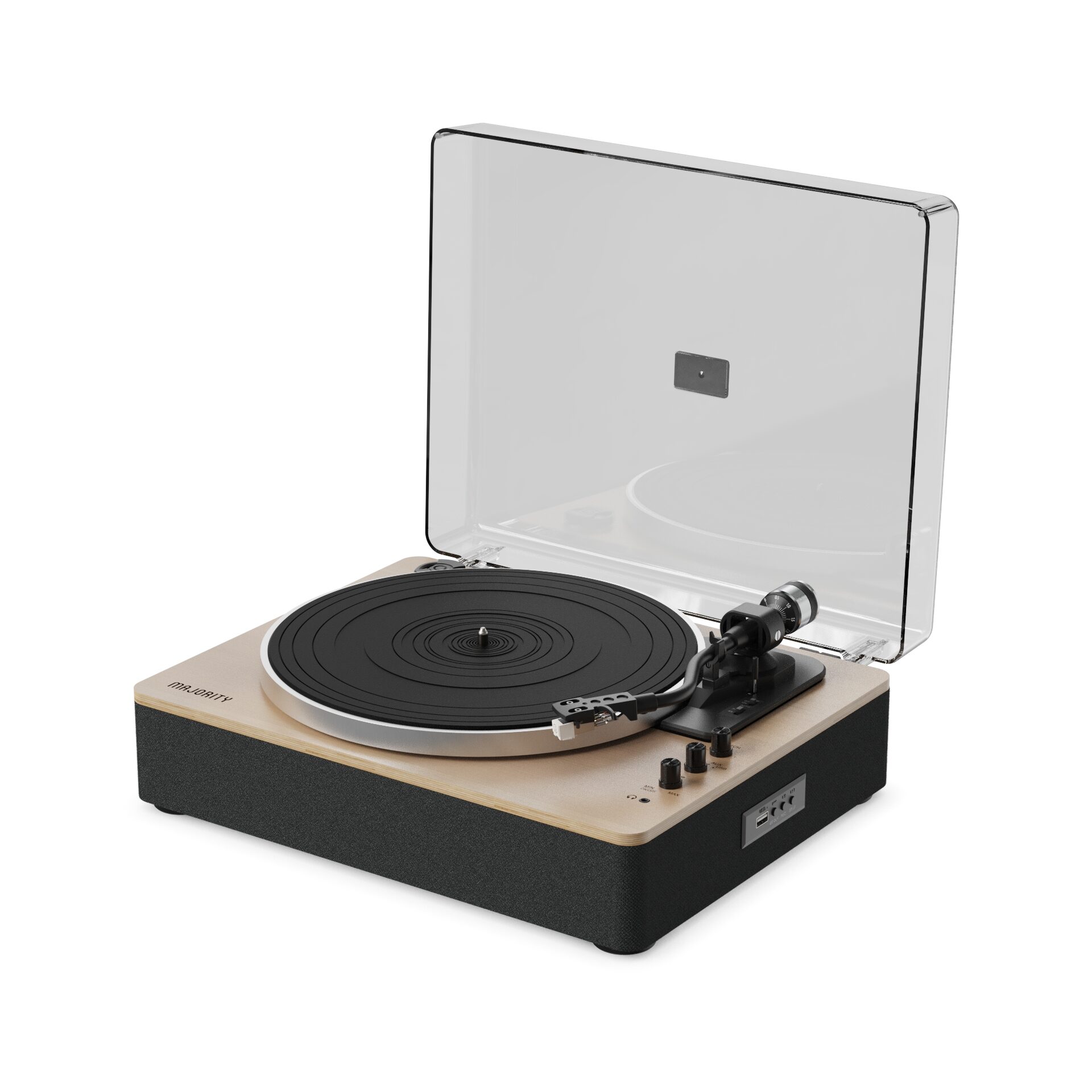 The Majority Folio Turntable Blends Style, Simplicity and Sound