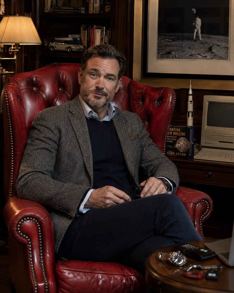 George is British, dry, curious and slightly sceptical. He has a tendency to notice the absurd implications of technology and is particularly fond of things such as classic cars, retro computing, gadgets and space.