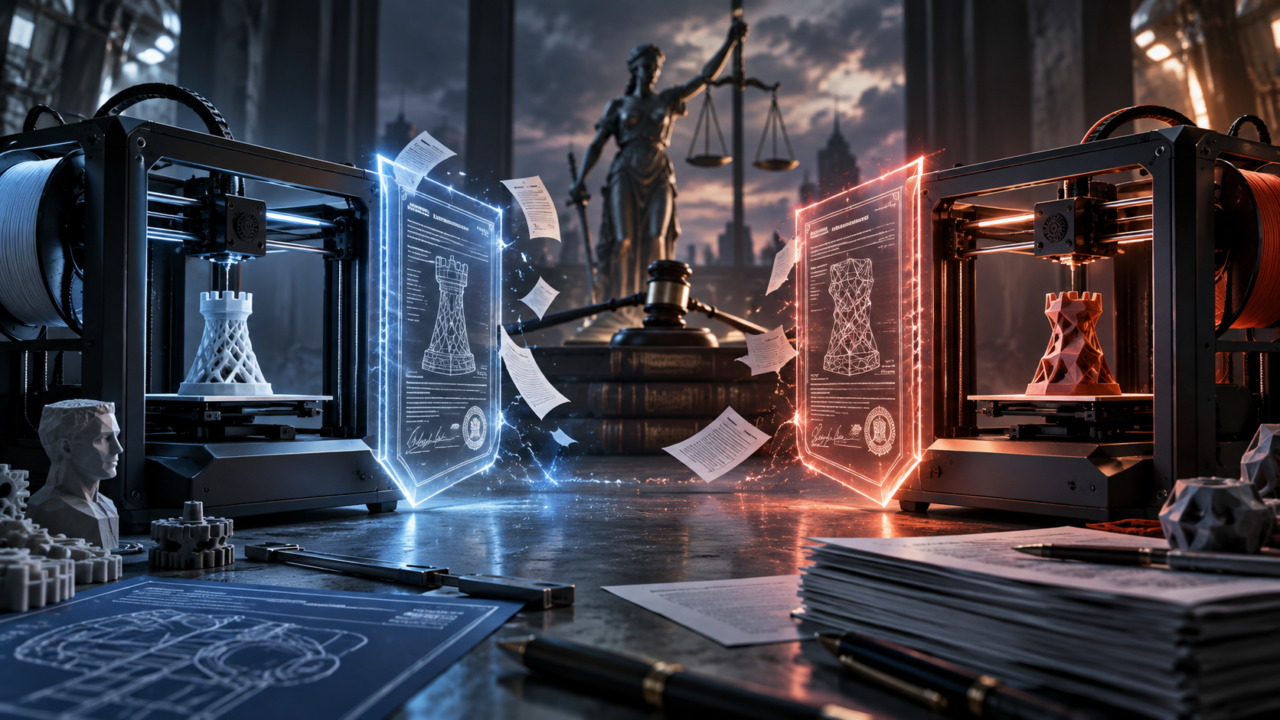Are We Watching the Start of the 3D Printer Patent Wars?