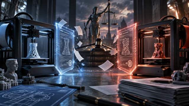 Are We Watching the Start of the 3D Printer Patent Wars?